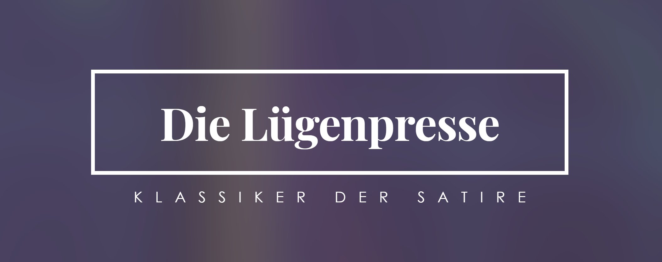 Liebt unsere Partnerseite: Cedi liebt die Lügenpresse